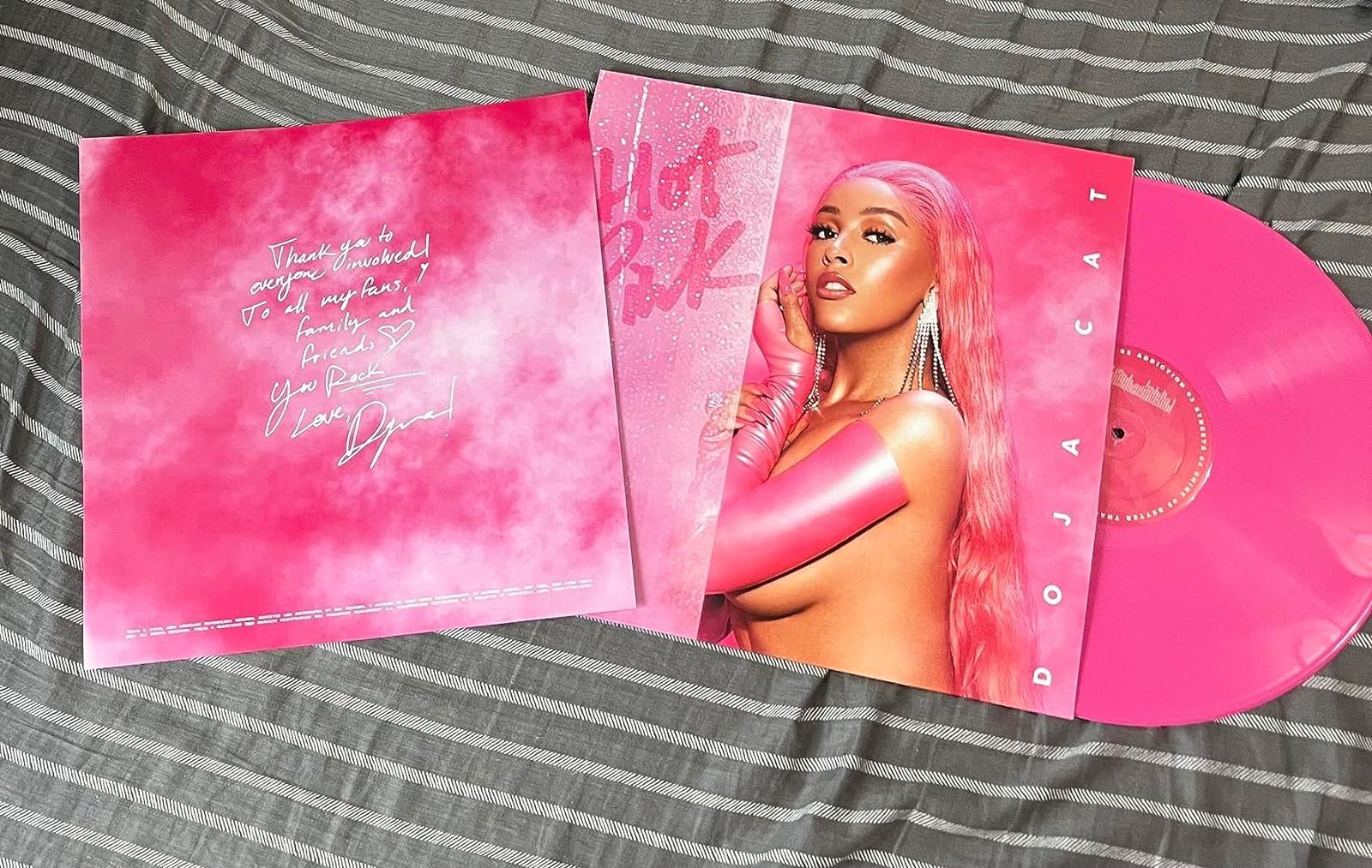 แผ่นเสียง Doja Cat / HOT PINK ** Limited Edition, Pink Vinyl ,LP,Album ,US,,มือหนึ่ง ซีล