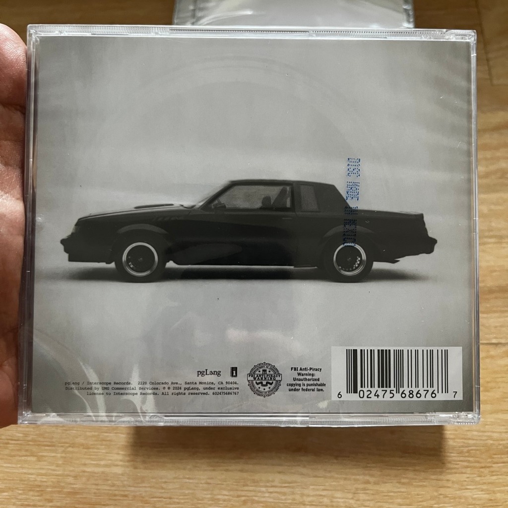 CD ซีดีเพลง Kendrick Lamar,GNX ,CD , ALbum ,US มือหนึ่ง ซีล