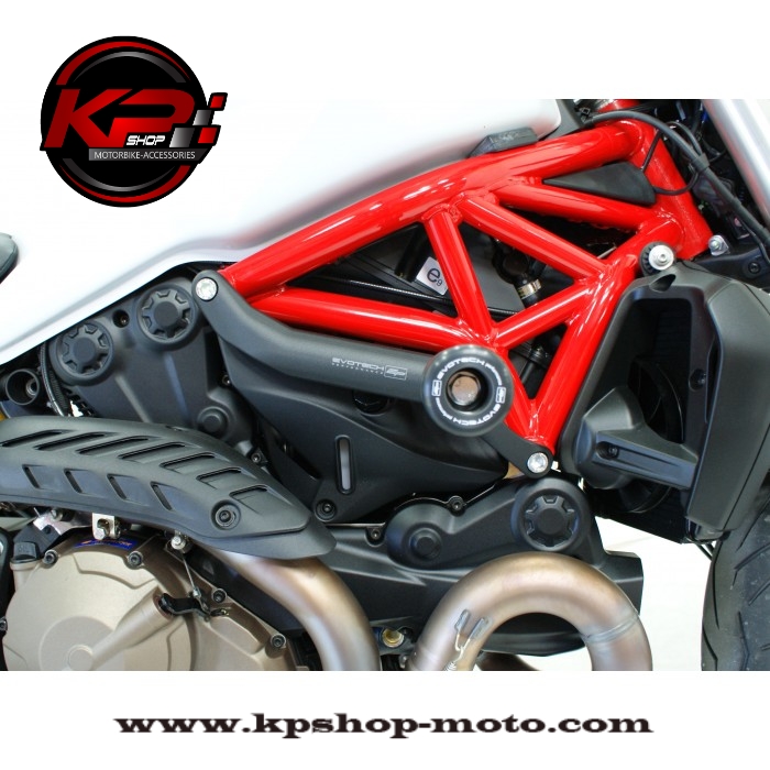 กันล้มกลาง Evotech Ducati Monster 821/1200 Frame Crash Protection