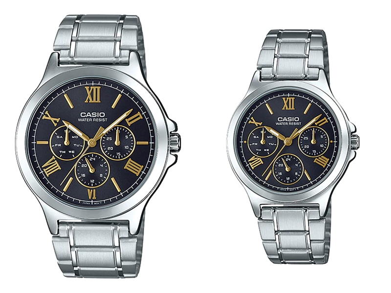 นาฬิกาคู่รัก MTP-V300D-1A2 & LTP-V300D-1A2