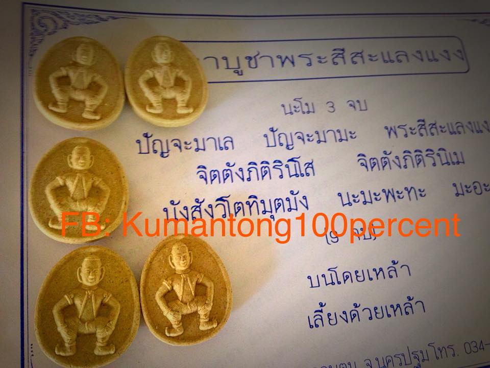 พระสีสะแลงแงง วัดสามง่าม หลวงปู่แย้ม จ.นครปฐม