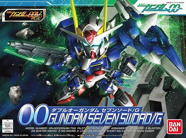 SDBB No. 368 OO GUNDAM SEVEN SWORD/G