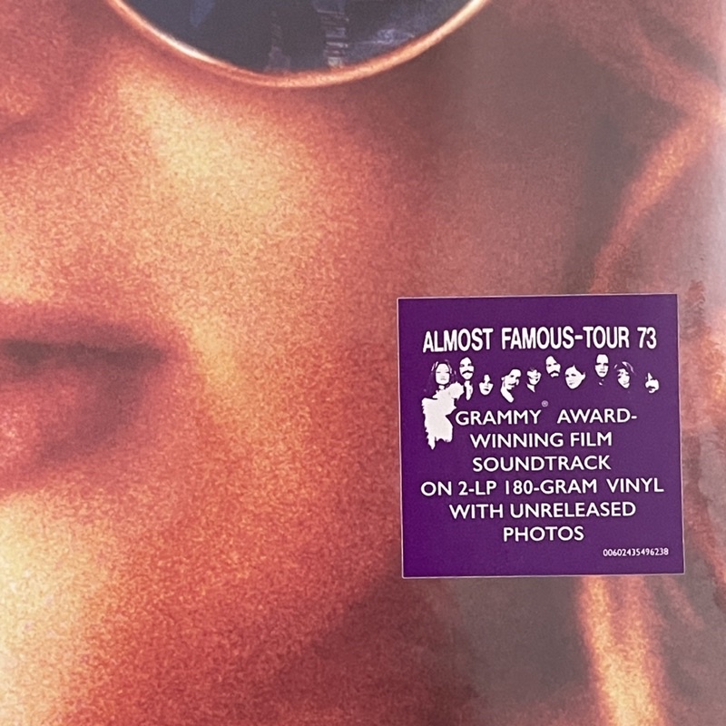 แผ่นเสียง Almost Famous (Music From The Motion Picture)2 x Vinyl, LP, Album, Compilation, Reissue แผ่นเสียงมือหนึ่ง ซีล