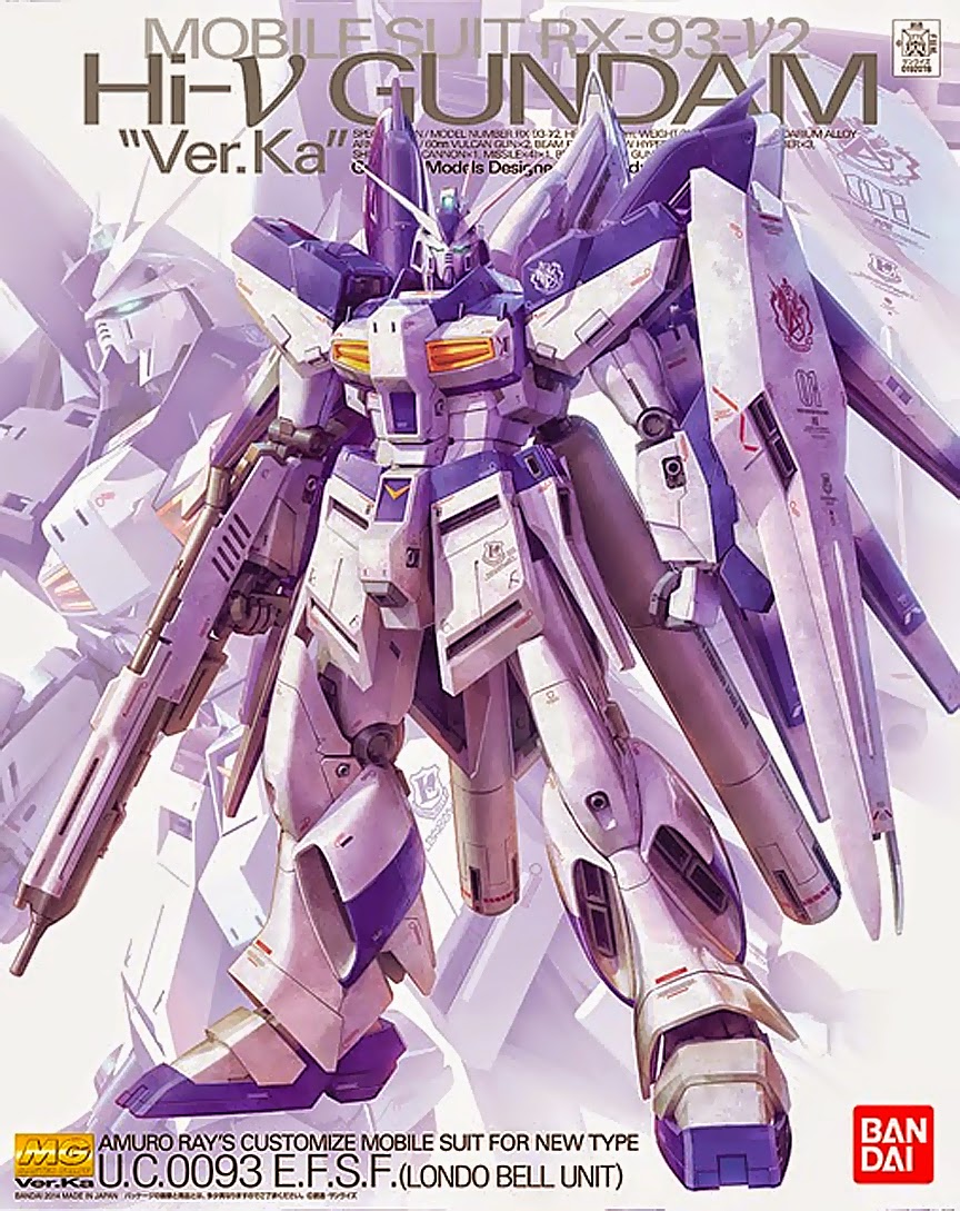 1061591 BANDAI SPIRITS MG 1/100 RX-93-V2 Hi-Nu Gundam Ver. Ka