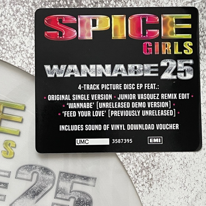 แผ่นเสียง Spice Girls - Wannabe 25. , Vinyl, 12", 45 RPM, EP, Limited Edition, Picture Disc มือหนึ่ง ซีล