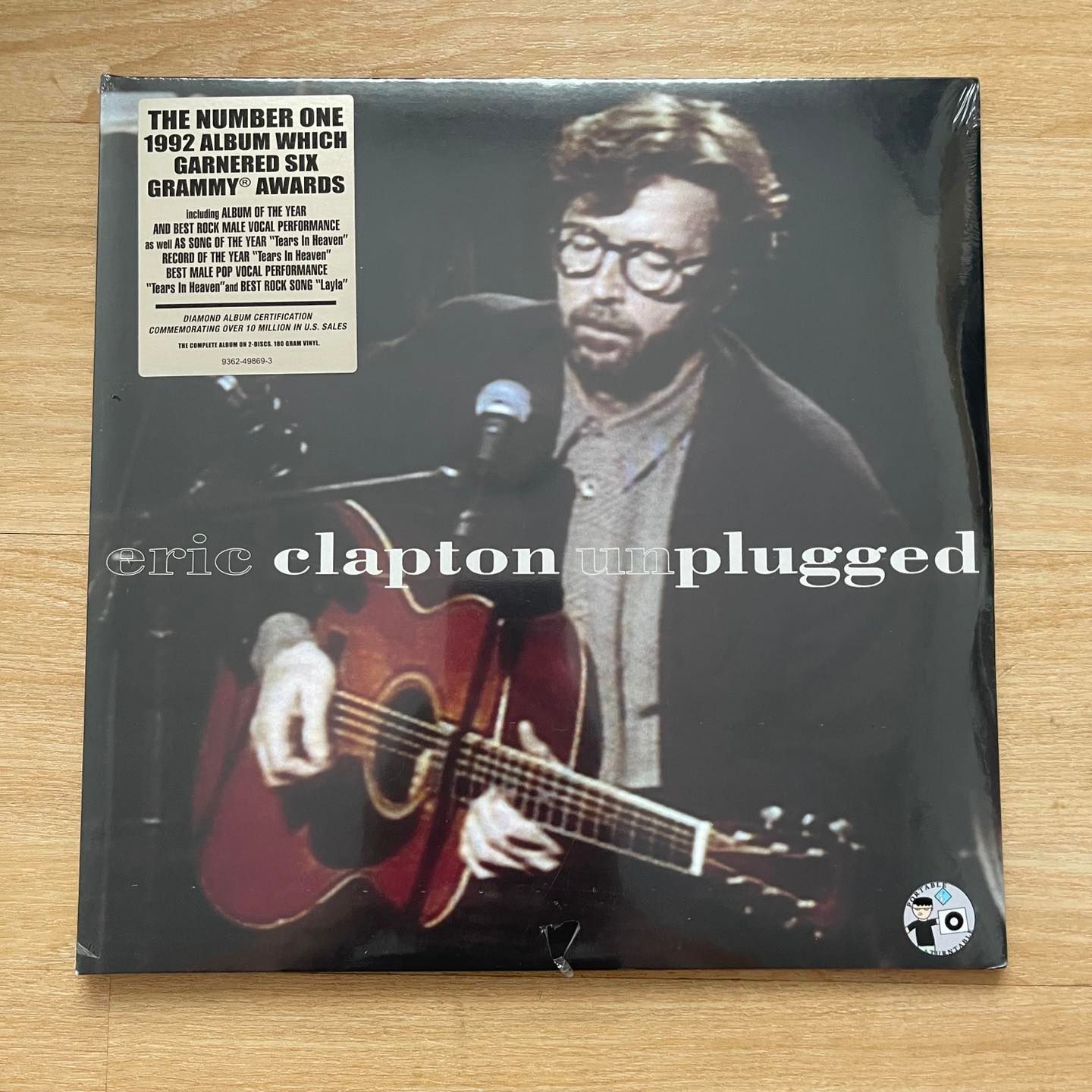 แผ่นเสียง Eric Clapton – Unplugged , 2 x Vinyl, LP, Album, Reissue, แผ่นเสียงมือหนึ่ง ซีล