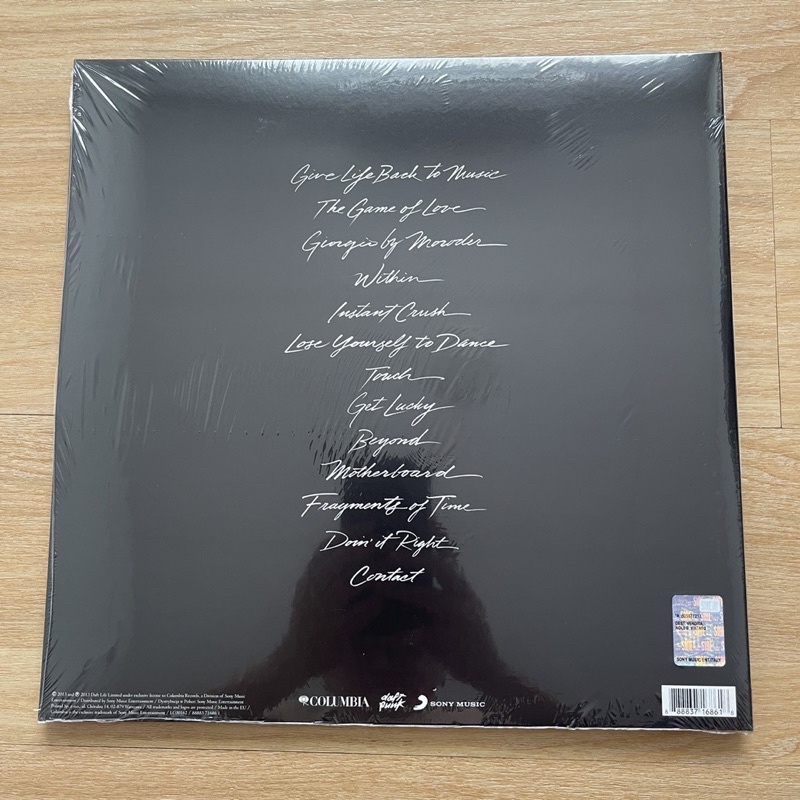 แผ่นเสียง Daft Punk – Random Access Memories,2 × Vinyl, LP, Album, Reissue, 180g มือหนึ่ง ซีล