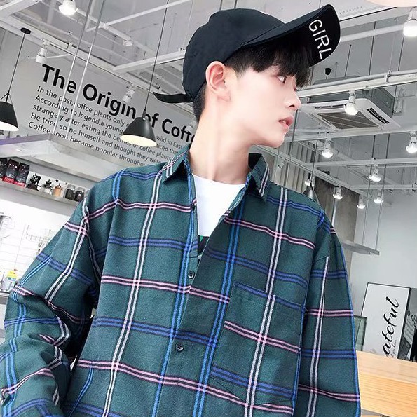 ✅ ลดล้างสต๊อค (S13 ลายสก๊อตคริสต์มาส) เสื้อเชิ้ตแขนยาว Shirt แฟชั่น เสื้อเที่ยว M L XL XXL 2XL สวยๆ