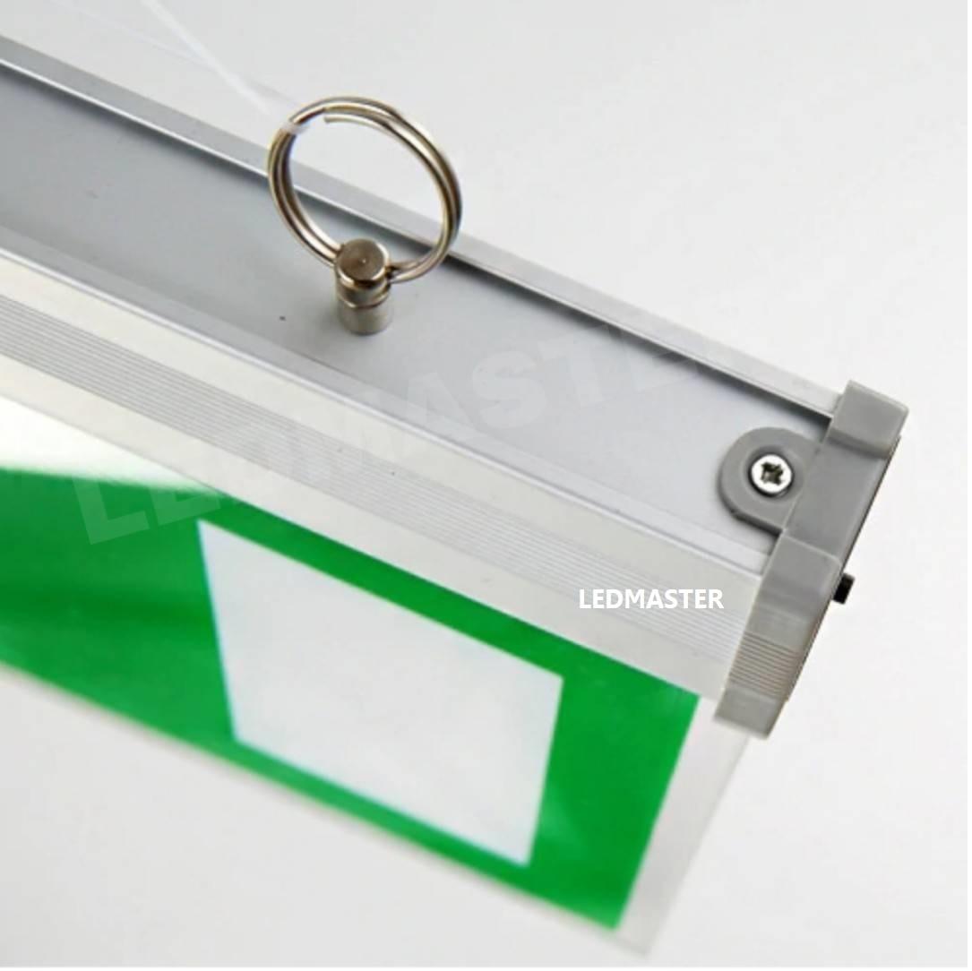 [LEDMASTER] Exit Sign ป้ายไฟทางออก led ป้ายไฟฉุกเฉิน ป้ายอะคริลิคพื้นสีเขียว ตัวอักษรภาษาอังกฤษ ข้อความ EXIT ลูกศรชี้ทางซ้าย กล่องไฟทางออกฉุกเฉิน ป้ายทางหนีไฟตามกฎหมายเป็นป้ายสัญลักษณ์ความปลอดภัยเมื่อเกิดไฟดับ ไฟตก อัคคีภัยจะสำรองไฟอัตโนมัติ 2-3 ชั่วโมง