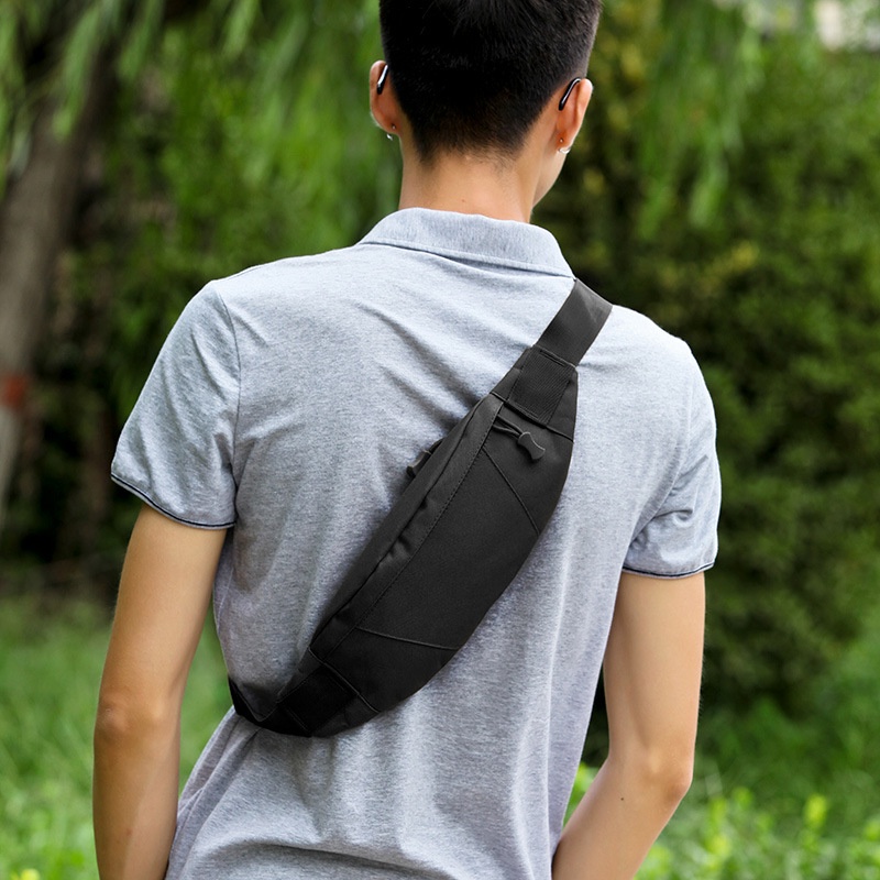 มาใหม่! NY30 กระเป๋าคาดอก กระเป๋าคาดเอว ลายทหาร สวยเท่ วัสดุไนล่อน กันน้ำ ผู้ชาย ผู้หญิง