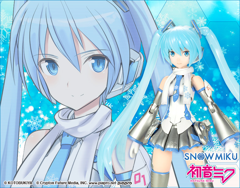 KOTOBUKIYA FRAME MUSIC GIRL SNOW MIKU