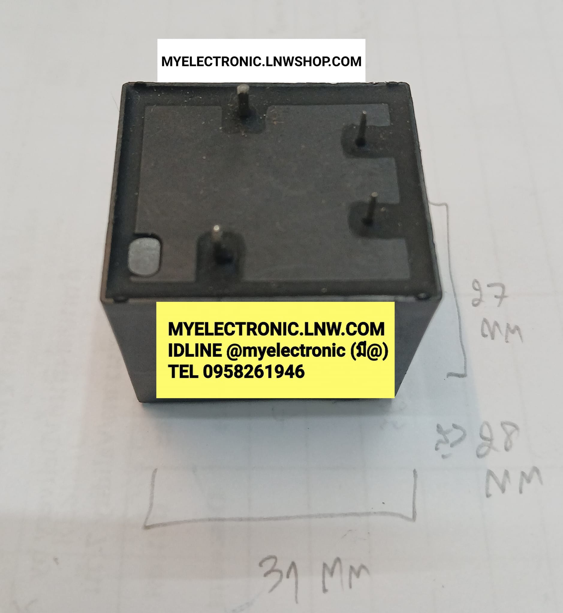 ขาย รีเลย์คอยล์12V4ขา 30A รีเลย์12V4ขา 30A SLC-12VDC-SL-A ยี่ห้อ SONGLE ของแท้ รีเลย์ บอร์ดแอร์ แผงแอร์ RELAY ราคา ตัวละ . . . . หน่วย บาท