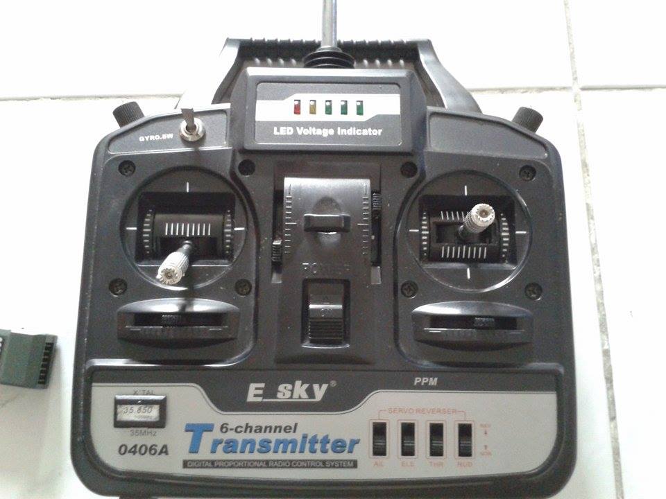 ESky 6CH 35MHz Transmitter and Receiver