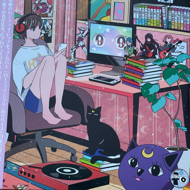 แผ่นเสียง Grey October Sound - Lo-Fi Anime ,Vinyl, LP, Album, Obi, Japan มือหนึ่ง ซีล