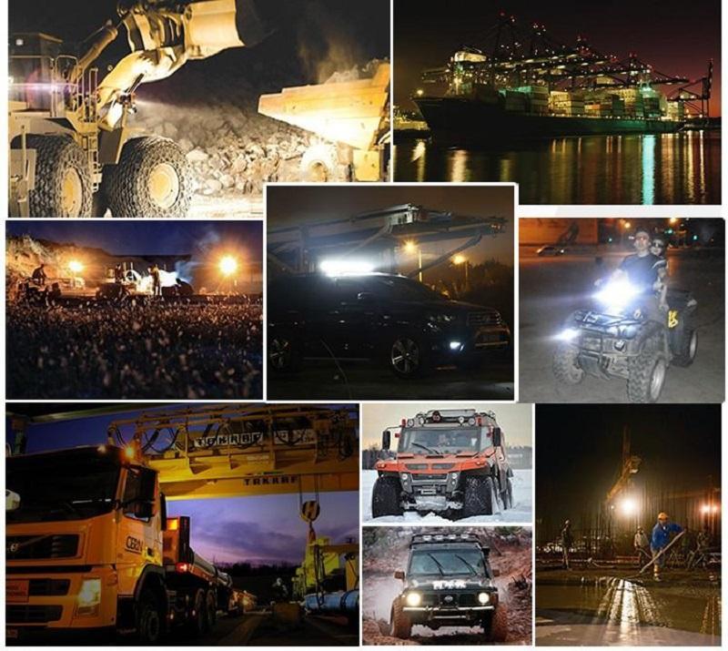 ราคาส่ง ไฟสปอร์ตไลท์ ไฟรถ ไฟท้าย แบบทรงกลม กำลังไฟ 27 Watt ( LED 9 ดวง x 3Watt) ไฟ 12V-24V เเสงขาว จำนวน 1 ชิ้น