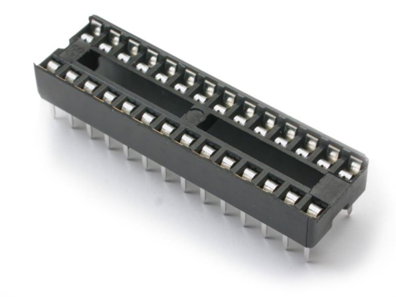 ซ็อกเก็ตไอซี28ขาแคบsocket 28 Pin DIP28 SIP DIP-28 IC Sockets Adaptor