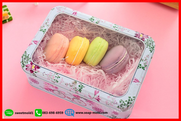 กล่องเหล็ก กล่องดีบุกโชว์สินค้า ขนาด ยาว 18.6cm กว้าง 13.3cm สูง 6.5cm (ชิ้น)