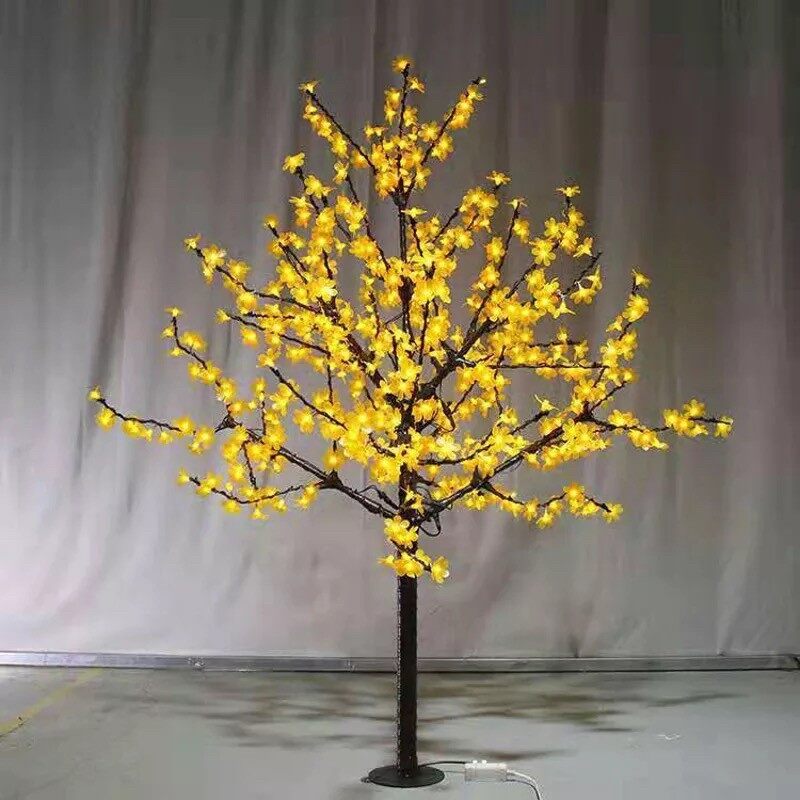 พร้อมส่ง ต้นไม้ไฟซากุระ LED สูง1.5 เมตร ไฟต้นไม้ LED มาพร้อมชุด