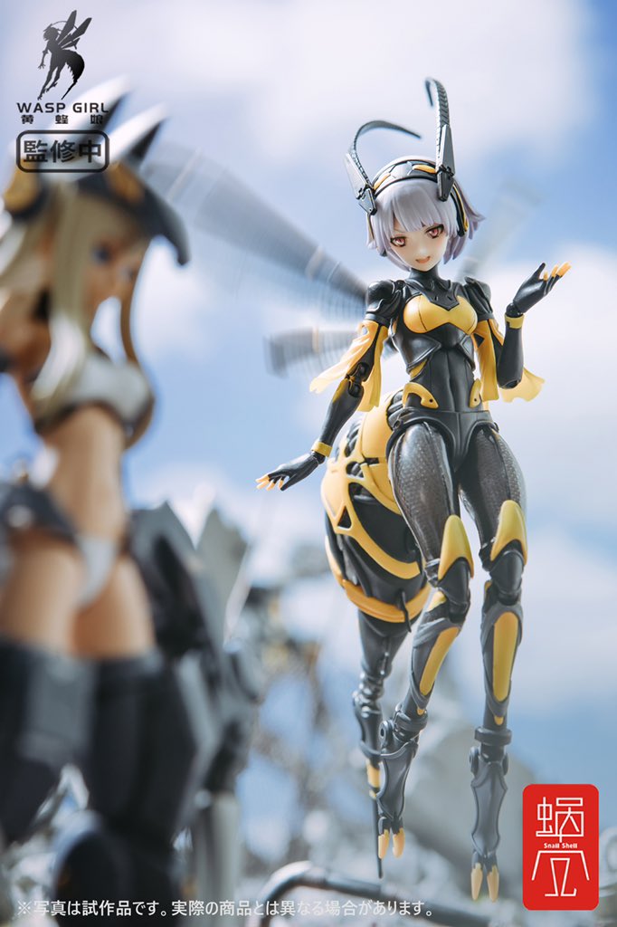 Snail Shell 1/12 Wasp Girl - BEE-03W