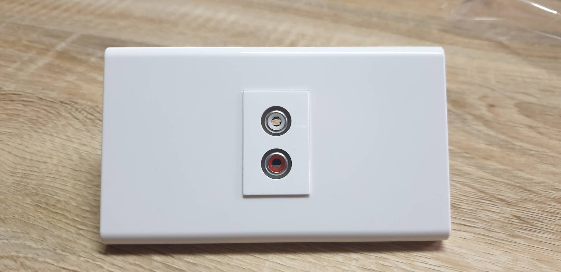 Wall plate RCA (แบบ1ช่อง)
