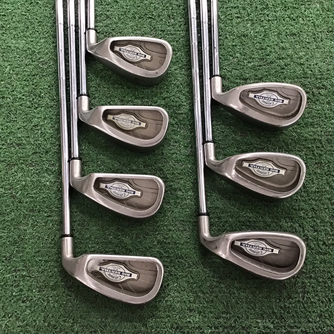 ไม้กอล์ฟ CallawayGOLF : BIG BERTHA X-12 / MEMPHIS"10" 98 ก้านเหล็ก