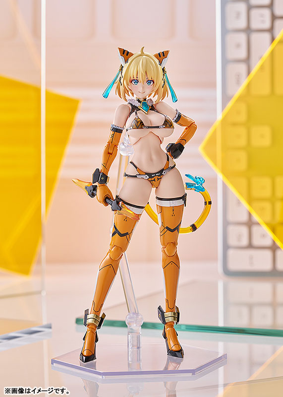 Preorder 4545784014554 Max Factory PLAMAX BP-02 BUNNY SUIT PLANNING Sophia F. Shirring Tiger Armor Ver. มัดจำ 500 บาท