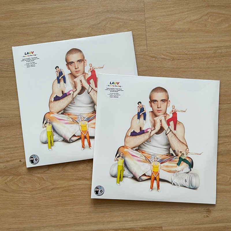 แผ่นเสียง LAUV : How I’m Feeling **Limited Double Clear Vinyl 2 × Vinyl, LP, Album, EU ,มือหนึ่ง ซีล