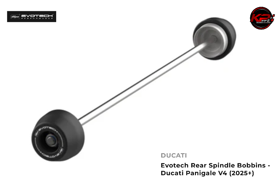 กันล้มหลัง Evotech Rear Spindle Bobbins - Ducati Panigale V4 (2025+)