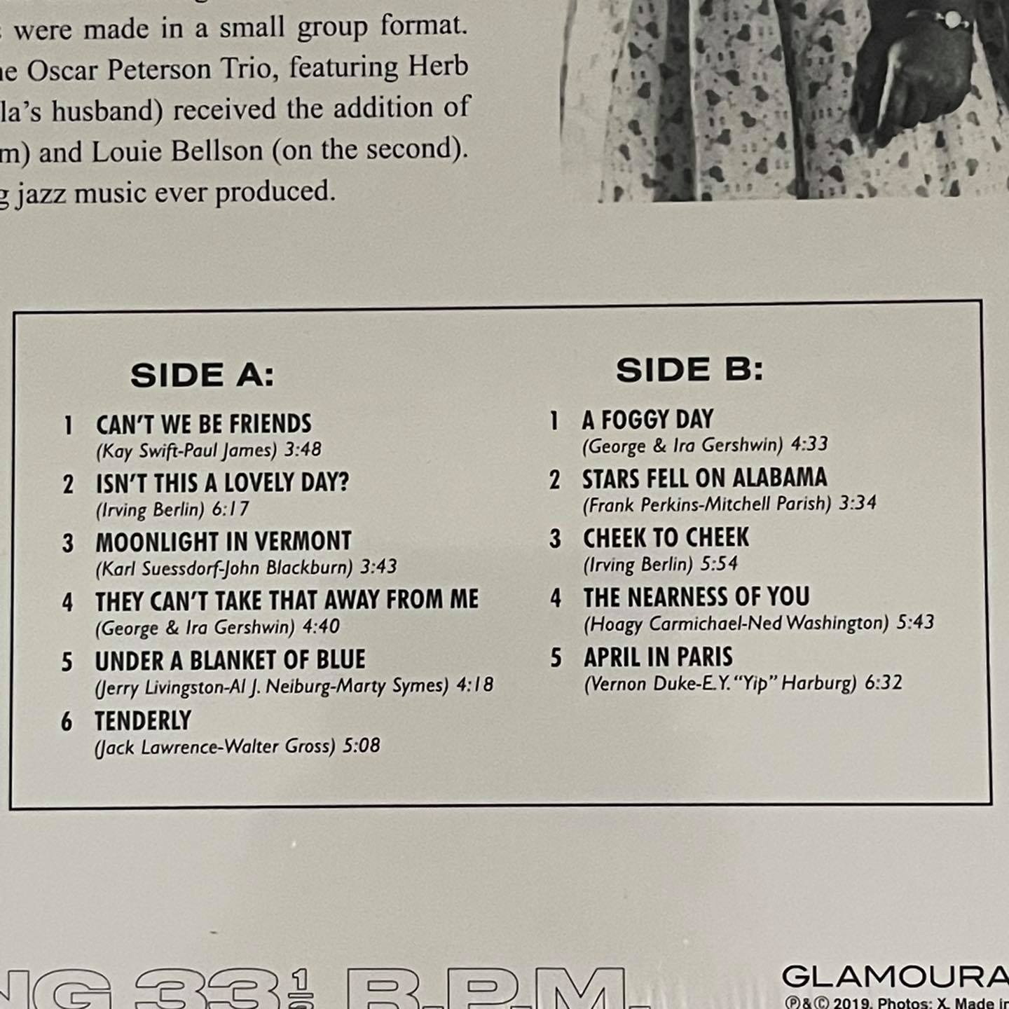 แผ่นเสียง Ella Fitzgerald & Louis Armstrong – Ella & Louis **LP + 7นิ้ว bonus single