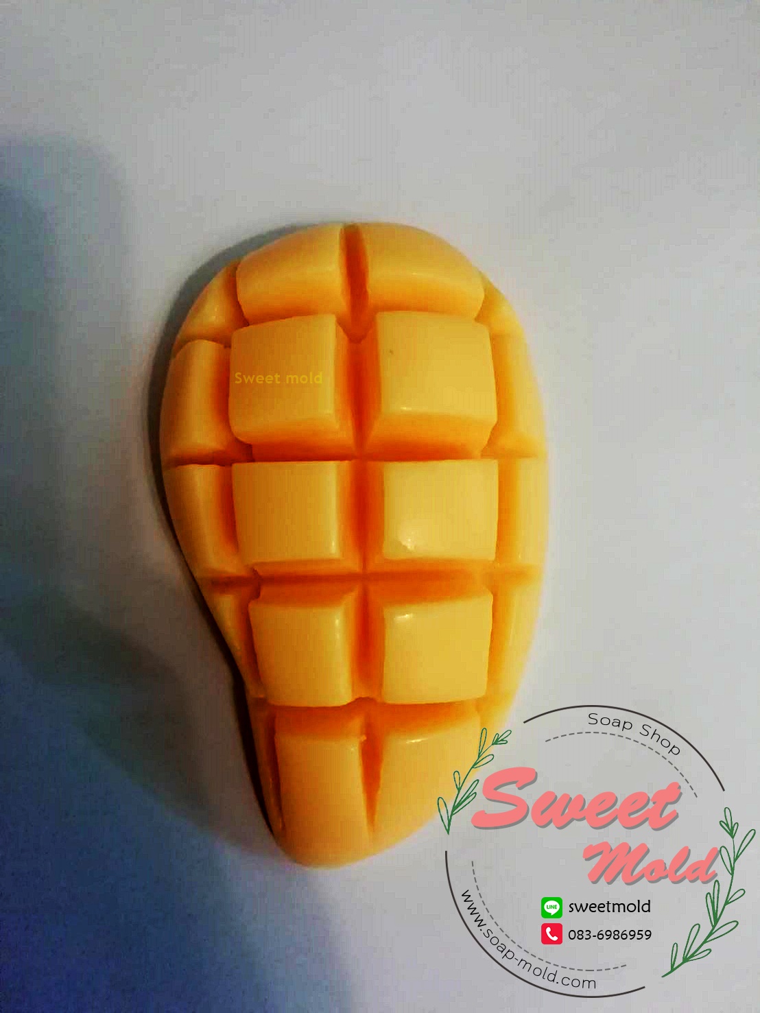 แม่พิมพ์มะม่วงผ่า 60กรัม รหัสสินค้า: 006581