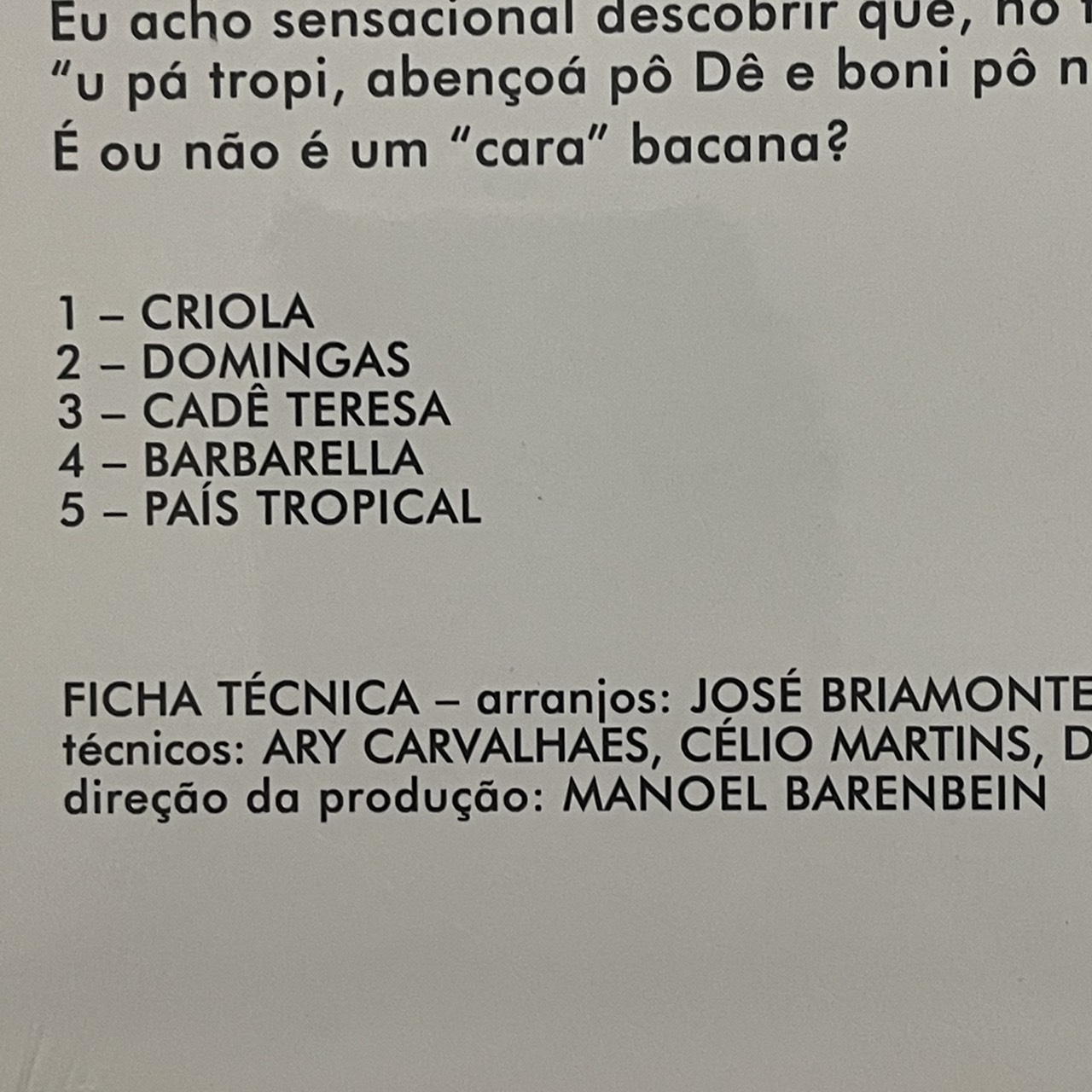 แผ่นเสียง Jorge Ben – Jorge Ben Vinyl, LP, Album, Reissue, Mono Country: US Jazz, Latin มือหนึ่ง ซีล