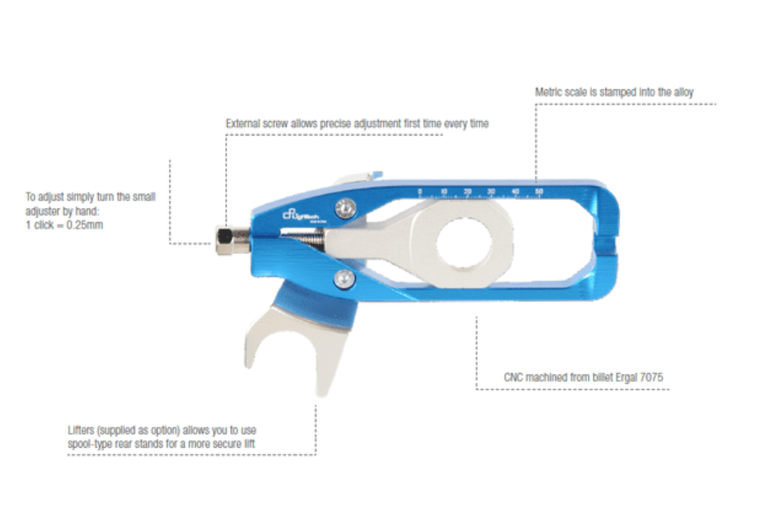 ตัวตั้งโซ่ LIGHTECH FOR KAWASAKI ZX6R