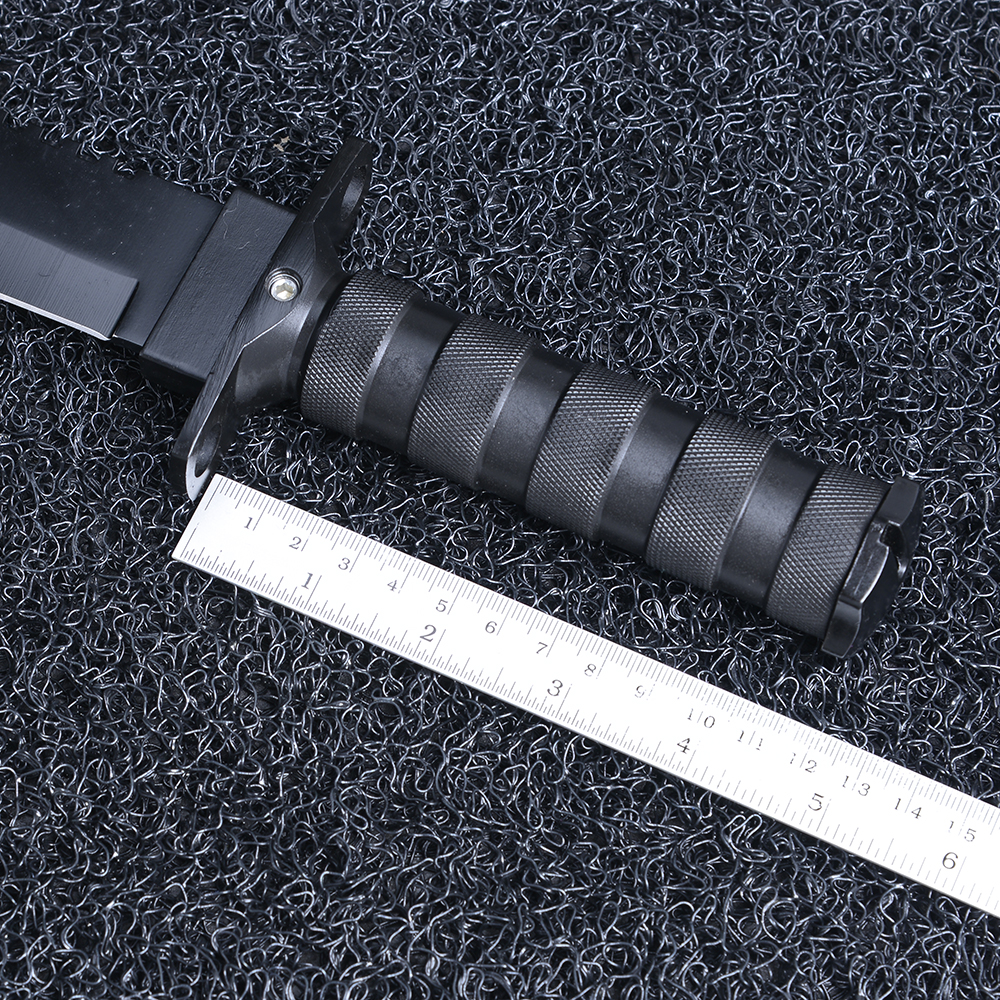 มีดใบตาย มีดเดินป่า มีดพก มีดแคมปิ้ง Fixed Black Blade .Potency Black 13.7 inch 1 550 กรัม Black 13.7 inch.