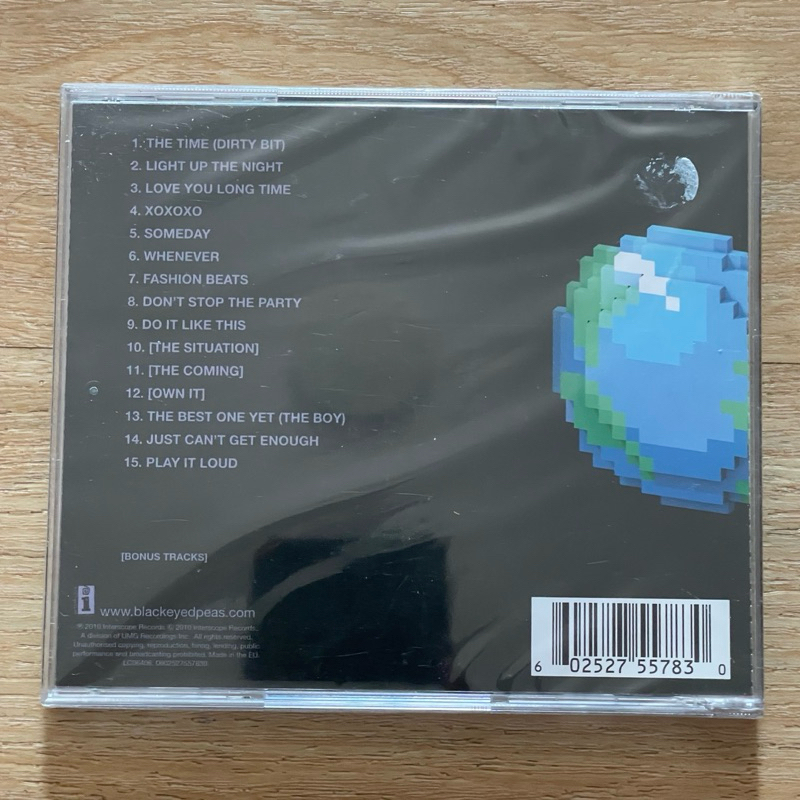 CD ซีดีเพลง The Black Eyed Peas – The Beginning CD, Album, แผ่นแท้ ใหม่ ซีล