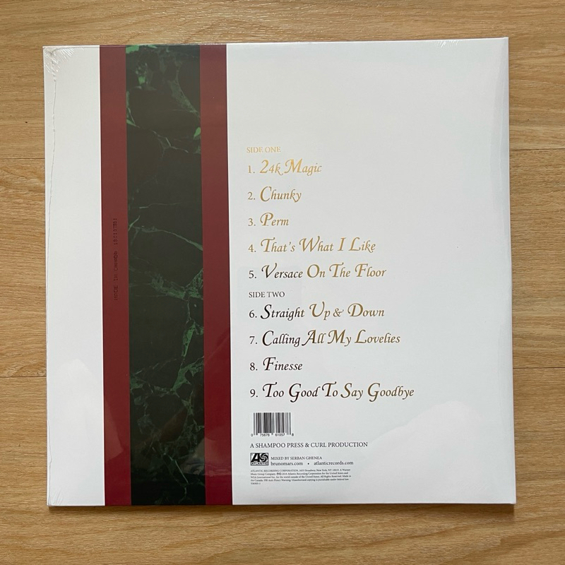 แผ่นเสียง Bruno Mars – 24K Magic **Amazon Exclusive Edition, Colour Vinyl, LP, Album,Canada มือหนึ่ง ซีล