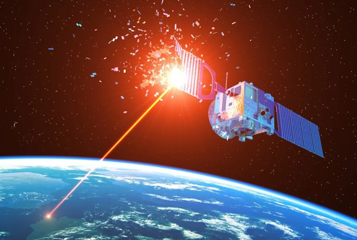 อาวุธดาวเทียมเลเซอร์พลังงานสูง Satellite High Energy Laser weapon