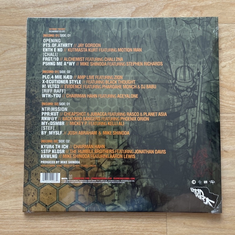 แผ่นเสียง Linkin Park – Reanimation ,2 x Vinyl, LP, Album, Reissue, Gatefold แผ่นเสียงมือหนึ่ง ซีล