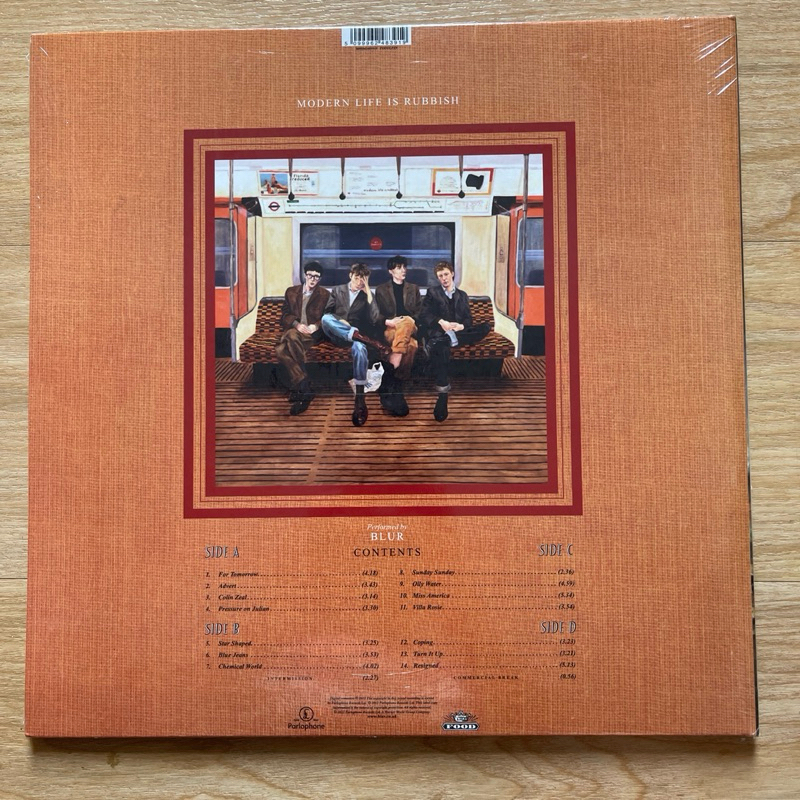 แผ่นเสียง Blur - Modern Life Is Rubbish , 2 x Vinyl, LP, Album, Reissue, Remastered, Gatefold EU มือหนึ่ง ซีล