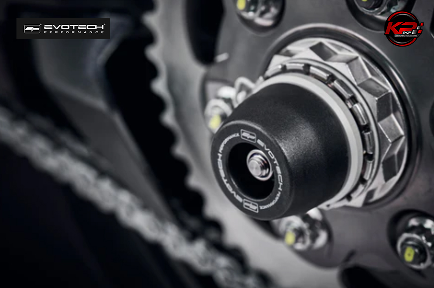 กันล้มหลัง Evotech Rear Spindle Bobbins - Ducati Streetfighter V2 (2022+)