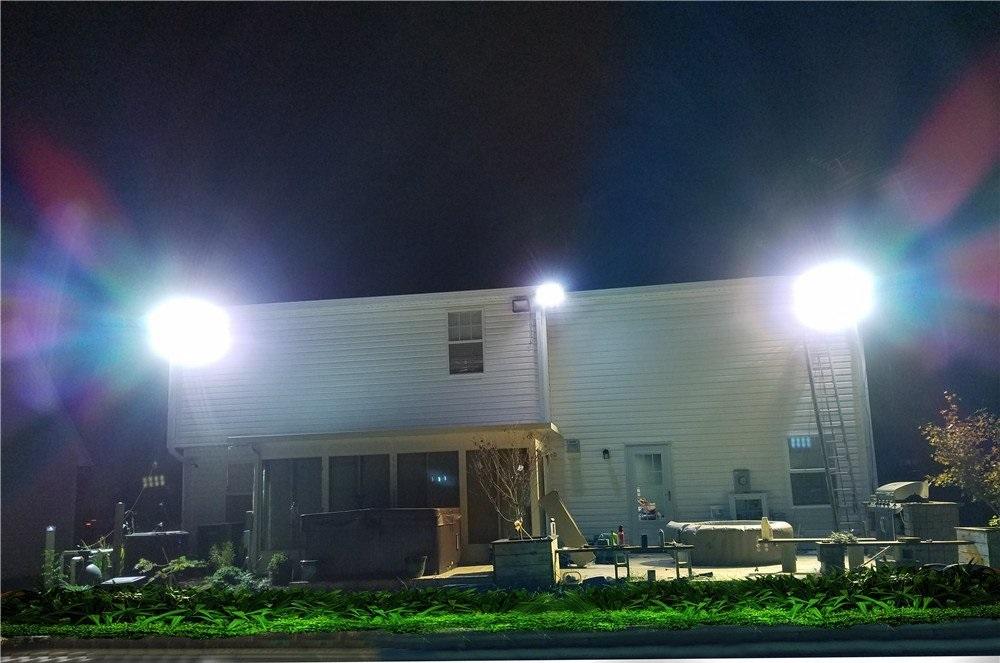 โคมสปอร์ตไลท์ led 500W LED FLOODLIGHT 500 watt led spotlight Super Bright รุ่นตาโต เเสงพุ่ง งานคุณภาพ ทนทาน - โคมไฟเเอลอีดีสปอร์ตไลท์ วัตต์สูง ใช้สำหรับไฟส่องป้ายโฆษณา ไฟส่องสว่างนอกอาคาร สนามฟุตบอล ลานจอดรถ [ กดเลือกเเสง เเสงขาว white / เเสง warmwhite
