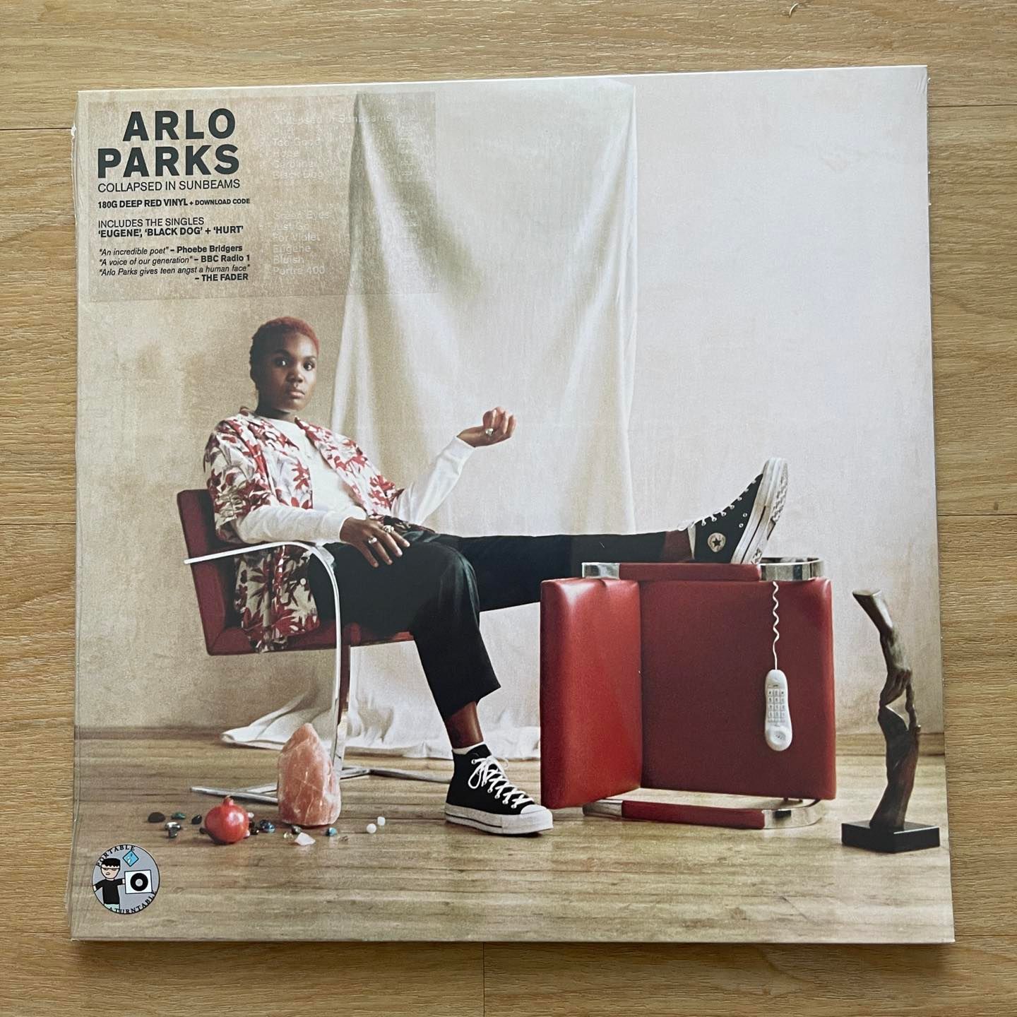 แผ่นเสียง Arlo Parks– Collapsed In Sunbeams *Limited Edition, Red [Deep Red] แผ่นเสียงมือหนึ่ง ซีล