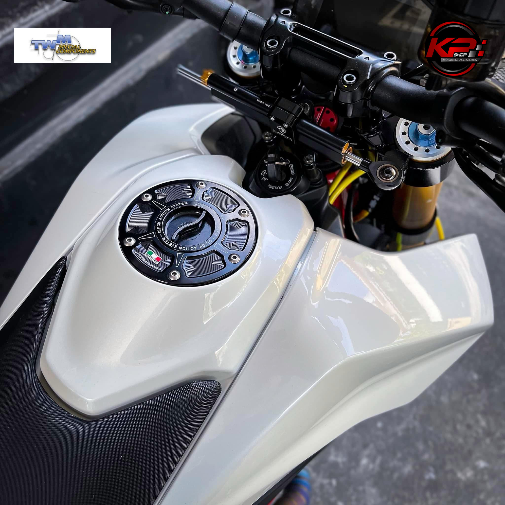 ฝาถังน้ำมัน TWM FOR DUCATI HYPERMOTARD 950