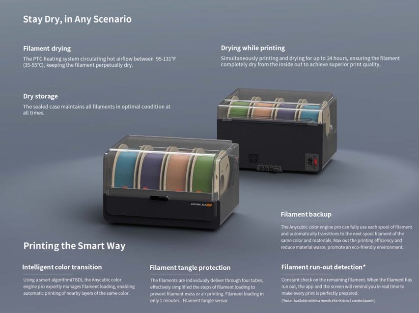 เครื่องพิมพ์ 3 มิติ , 3D Printer : Anycubic Kobra 3 combo by In2Real3d