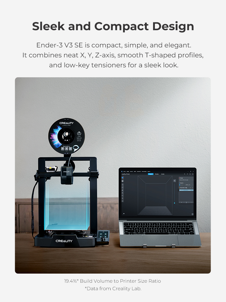 เครื่องพิมพ์ 3 มิติ (3D Printer) Creality Ender 3 V3 SE by In2real3d