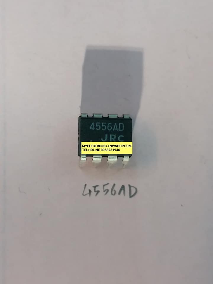 4556ADตัวถังDIP8ขายี่ห้อJRCราคาตัวละ