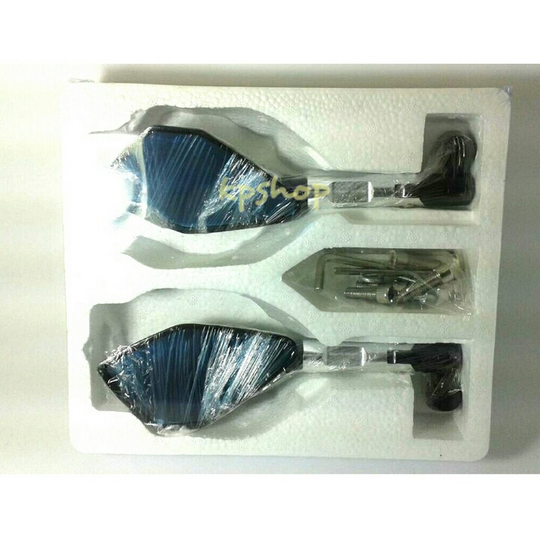 กะจกแต่ง ทรงห้าเหลี่ยมก้านสั้น