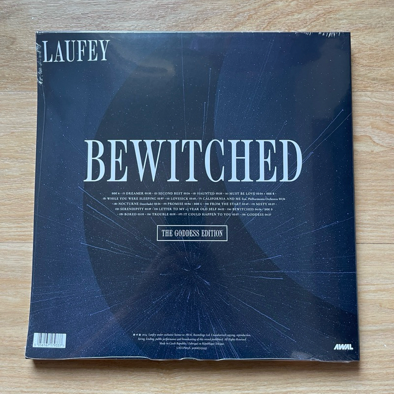 แผ่นเสียง Laufey - Bewitched: The Goddess Edition , 2 x Vinyl, LP, 45 RPM, Album, Navy มือหนึ่ง ซีล