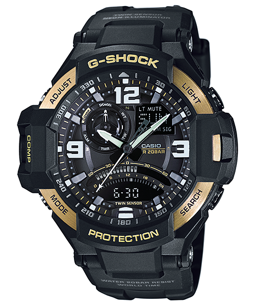 Casio G-Shock นักบิน GRAVITYMASTER รุ่น GA-1000-9G