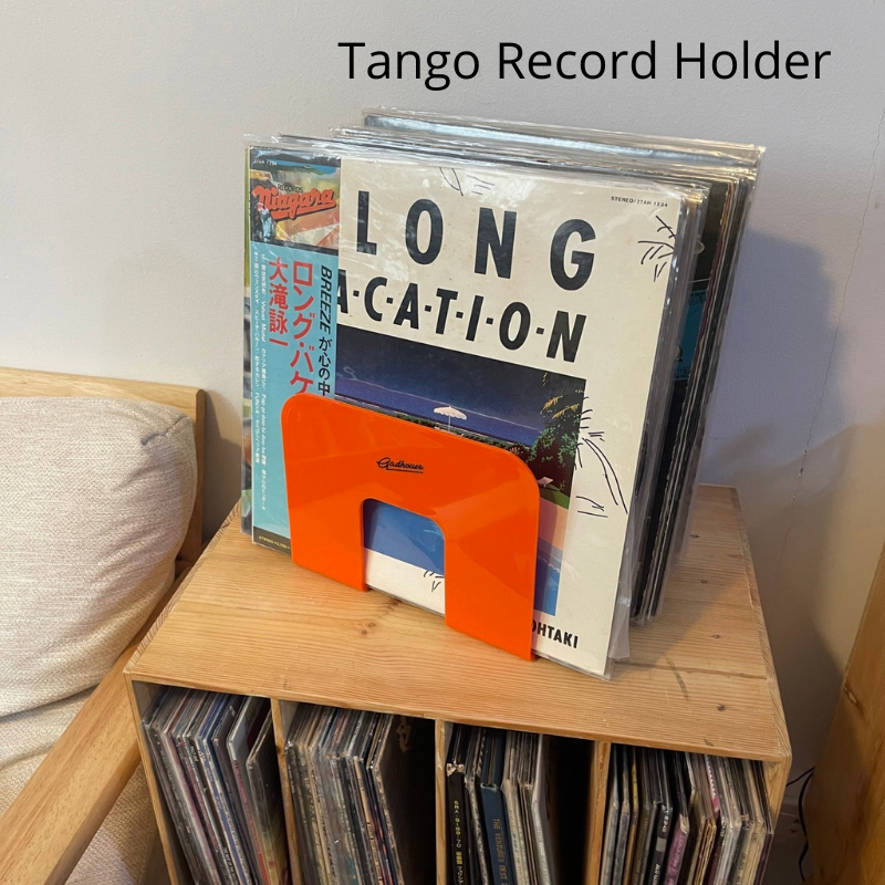 Gadhouse ชั้นพลาสติกโชว์แผ่นเสียง ชั้นพลาสติกเก็บแผ่นเสียง TANGO Record Holder