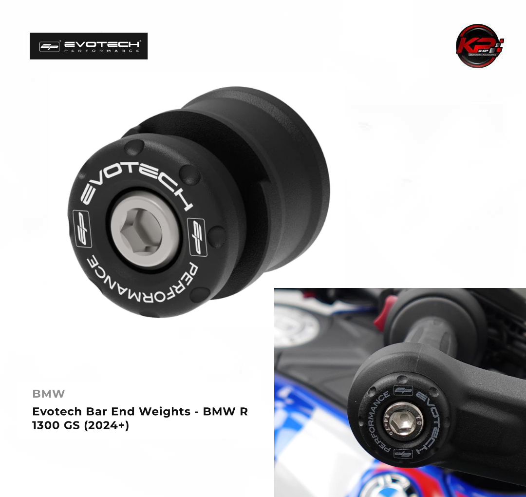 ตุ้มปลายแฮนด์กันสั่น Evotech Bar End Weights FOR BMW R1300 GS